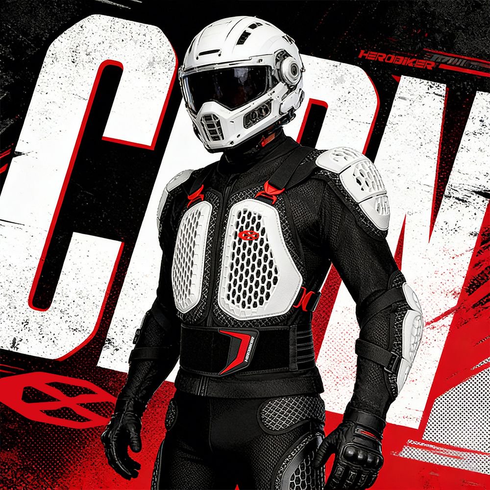 Motorcycle Gear Mens - Kurtka motocyklowa męska, kurtka motocyklistyczna z