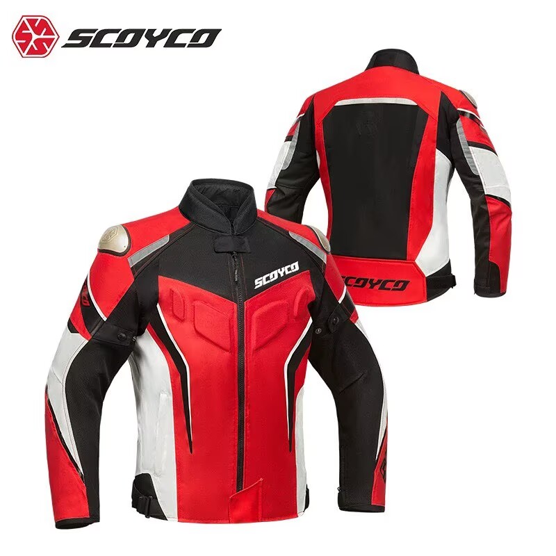 Motorcycle Gear Urban - SCOYCO Letni Wentylowany Zestaw Motocyklowy z