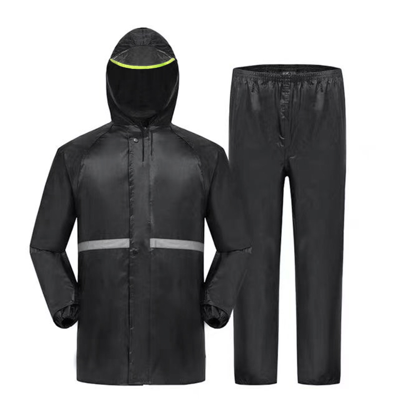 Motorcycle Gear Mens - 2szt Płaszcz z kapturem i spodnie
