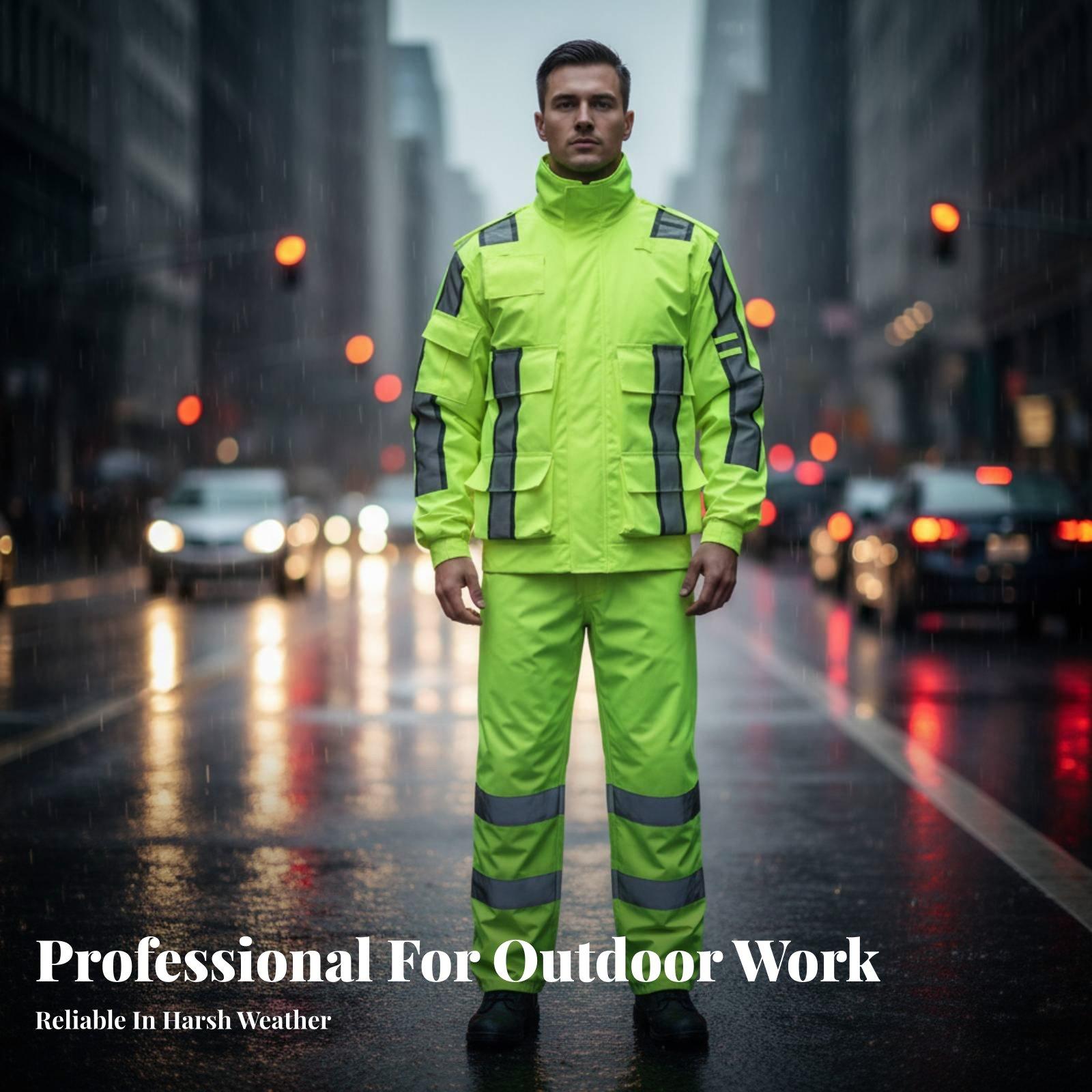 Wodoodporny, odblaskowy kombin – Motorcycle Gear Mens recenzja i cena