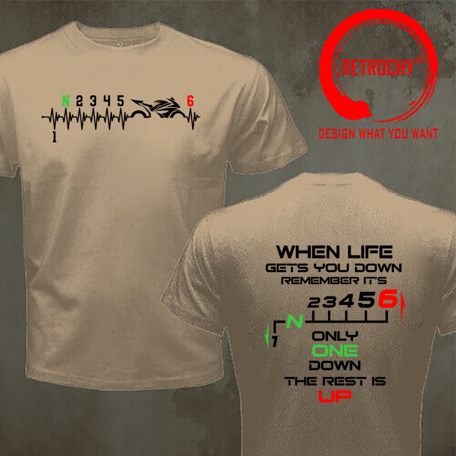 Zabawny wzór 1N23456 Bicie Ser – Motorcycle Gear Up Down recenzja i cena