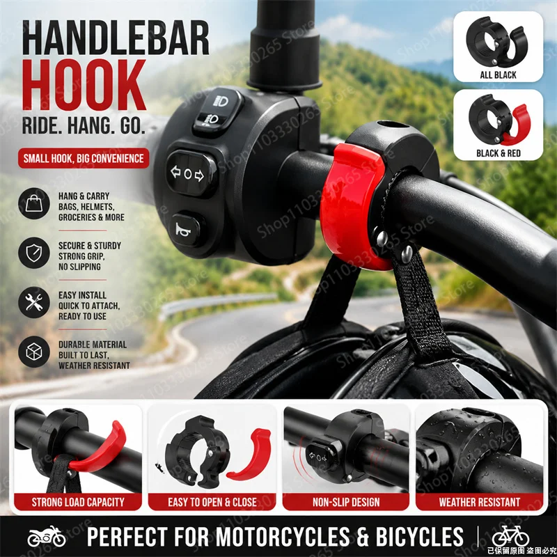 Wytrzymały hak na kierownicę m – Motorcycle Gear Bag recenzja i cena