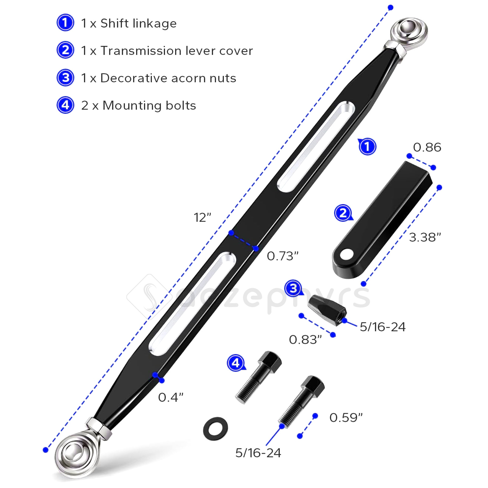 Dźwignia zmiany biegów z alumi – Motorcycle Gear Shift Pattern recenzja i cena