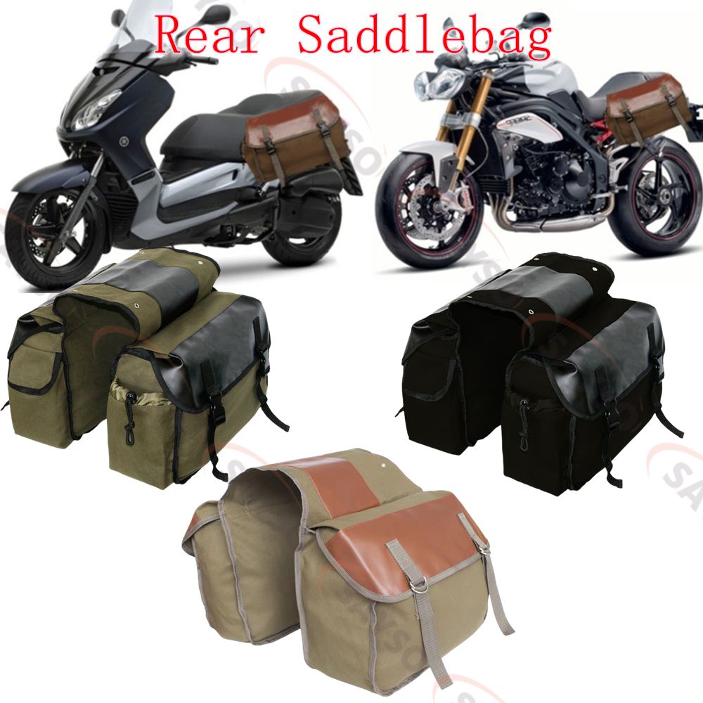 Płócienna Skórzana Tylna Sakwa – Motorcycle Gear Bag recenzja i cena