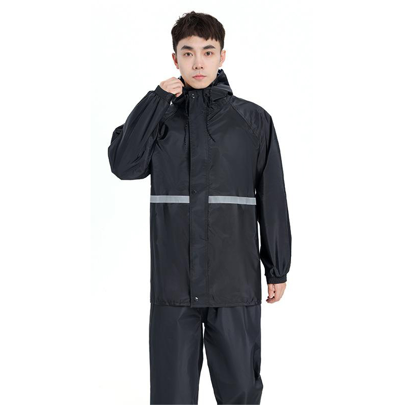 2szt Płaszcz z kapturem i spod – Motorcycle Gear Mens recenzja i cena