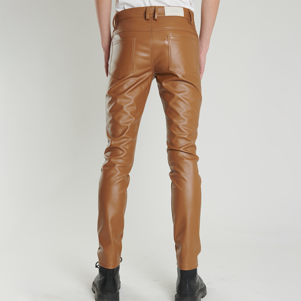 Męskie spodnie skórzane Skinny – Motorcycle Gear Mens recenzja i cena