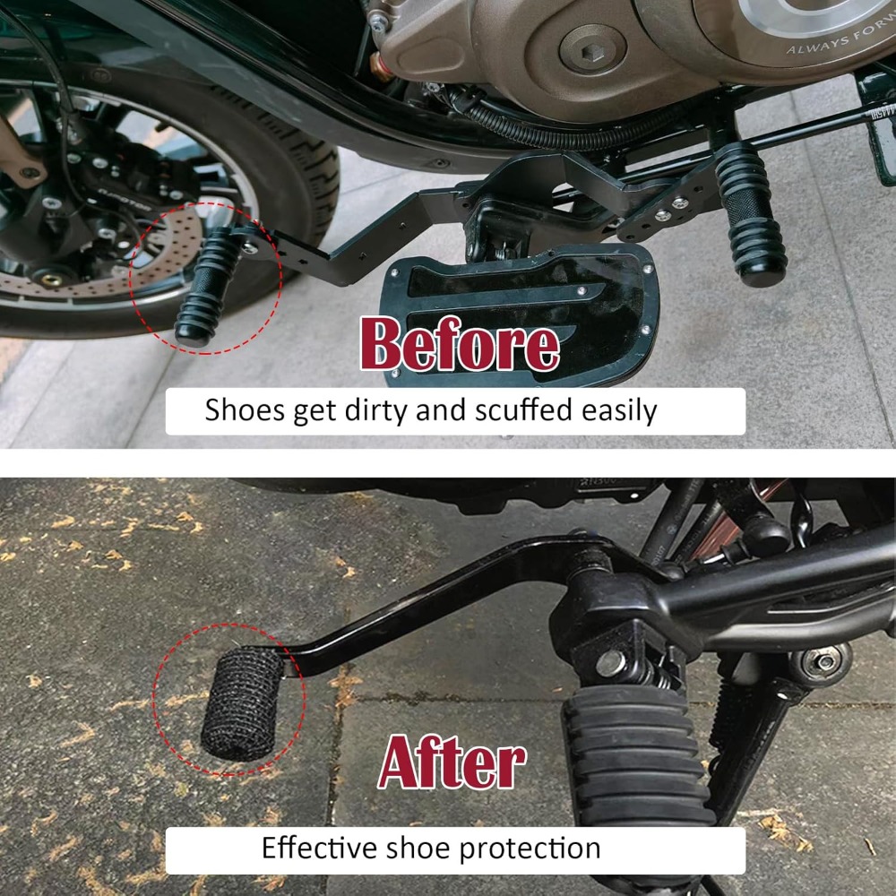 Ochraniacz na but motocyklowy  – Motorcycle Gear Shift Pattern recenzja i cena
