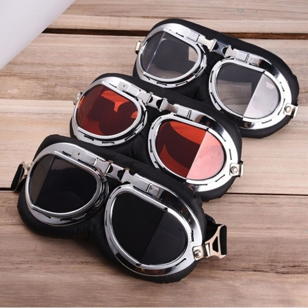 Retro Vintage gogle pilotażowe – Motorcycle Gear Used recenzja i cena