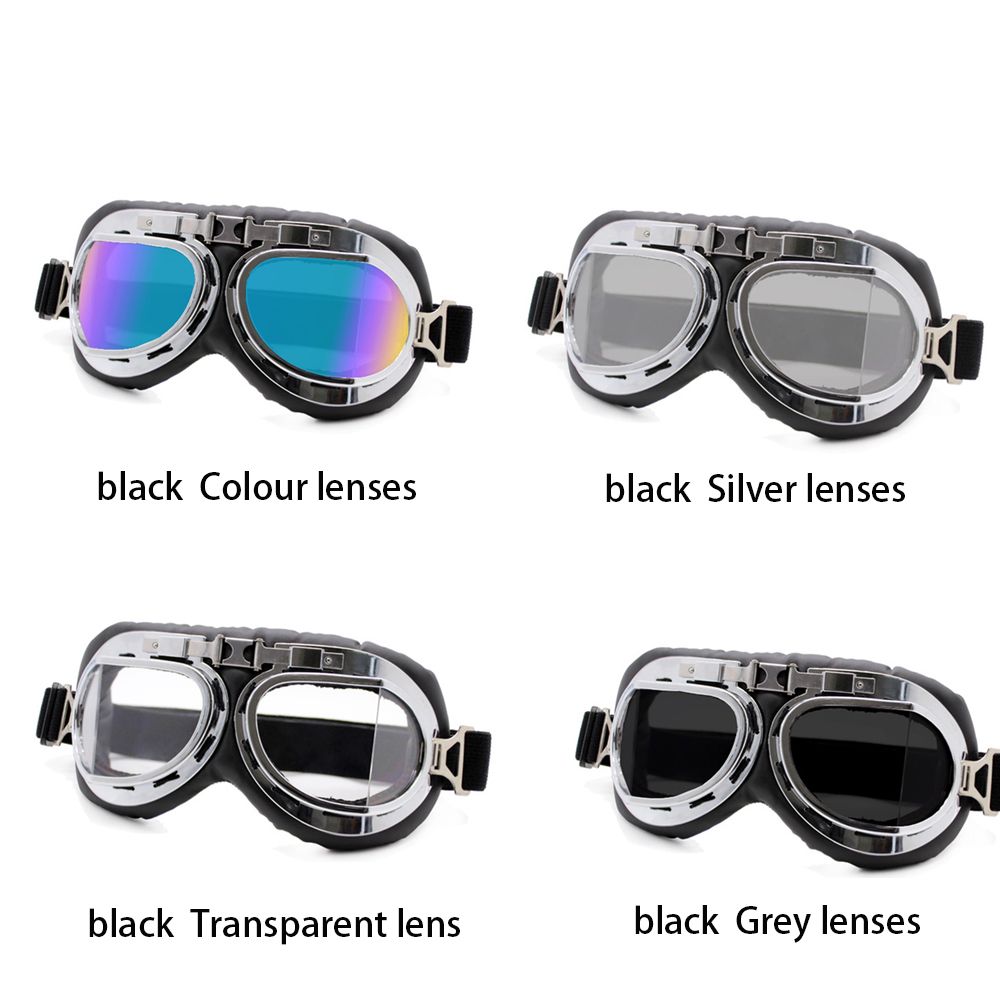 Retro Vintage gogle pilotażowe – Motorcycle Gear Used recenzja i cena